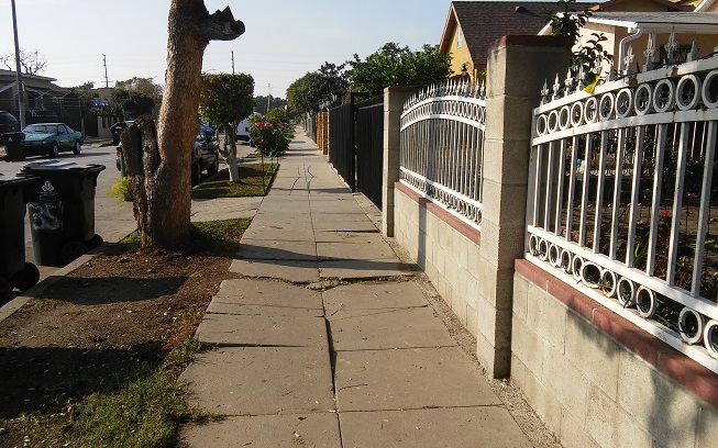 Florence-Graham Sidewalk Repair Rebate Program