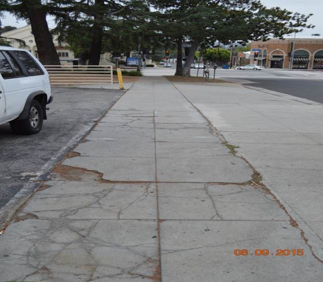 Eagle Rock curb ramp new driveway approach sidewalk repair