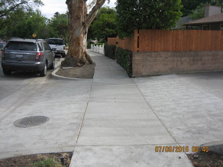Sherman Oaks Sidewalk Repair Rebate Program