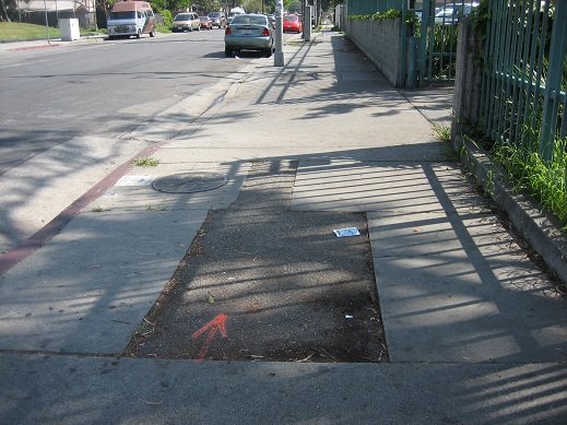 west los angeles sidewalk repair rebate before