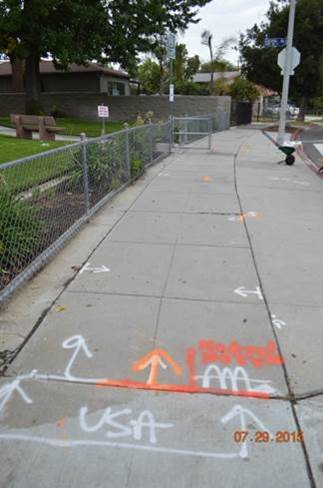 Sun Valley Curb Ramp Approach Sidewalk Repair Concrete Contractor